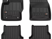 Set Covorase Auto Cauciuc Negro Ford Focus 2 2004-2012 Pro Line Tip Tavita 3D 3D407282