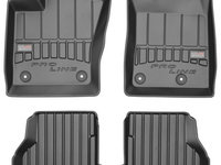 Set Covorase Auto Cauciuc Negro Jeep Compass 2017→ Pro Line Tip Tavita 3D 3D408692