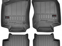 Set Covorase Auto Cauciuc Negro Mercedes-Benz S-Class W221 2005-2013 Long Pro Line Tip Tavita 3D 3D425811