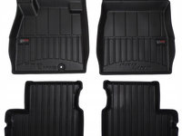 Set Covorase Auto Cauciuc Negro Nissan Micra K13 2010-2016 Pro Line Tip Tavita 3D 3D426054