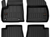 Set Covorase Auto Cauciuc Negro Opel Corsa E 2019→ Hatchback Pro Line Tip Tavita 3D 3D425293