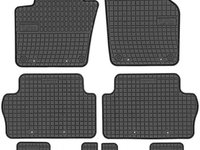 Set Covorase Auto Cauciuc Negro Seat Alhambra 2 7 Locuri 2010→ 0405 + 04051