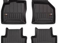 Set Covorase Auto Cauciuc Negro Seat Ateca KH7 2016→ Pro Line Tip Tavita 3D 3D407053