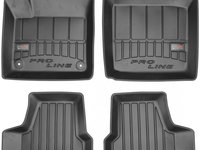 Set Covorase Auto Cauciuc Negro Seat Mii 2011-2019 Pro Line Tip Tavita 3D 3D407176