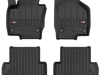 Set Covorase Auto Cauciuc Negro Volkswagen Sharan 2 2010→ Pro Line Tip Tavita 3D 3D409743