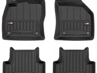 Set Covorase Auto Cauciuc Negro Volkswagen T-Roc 2018→ Pro Line Tip Tavita 3D 3D407060