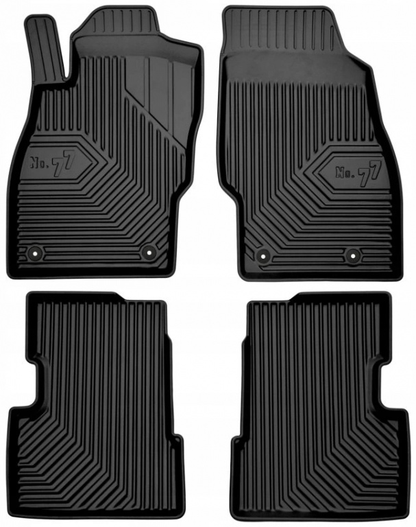 Set Covorase Auto Cauciuc Tip Tavita 2.5D No.77 Frogum Opel Astra E 2014-2019 77407169