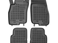 Set covorase auto din cauciuc Alfa Romeo Mito (955), 07.2008-, negru, presuri tip tavita, Rezaw 202505, Aftermarket