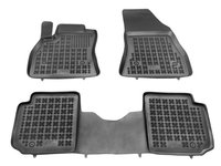 Set covorase auto din cauciuc Fiat 500l (330), 01.2013-, 500l (330), 01.2013-, Trekking Si Living, negru, presuri tip tavita, Rezaw 201516, Aftermarket