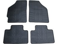 Set covorase auto din cauciuc Fiat Punto 2 9.1999-2003, Facelift 2003-2005, Negru, Gledring, 4 buc.