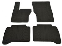 Set covorase auto din cauciuc Land Rover Range Rover Sport 07.2013-2022, Negru, Gledring, 4 buc.