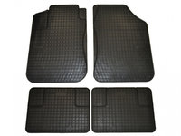 Set covorase auto din cauciuc Mat 2 Universale culoare Negru, presuri BestAutoVest, 4 buc.