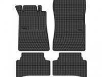 Set covorase auto din cauciuc Mercedes Clasa C W202 1993-2001, presuri BestAutoVest, negre, 4 buc.