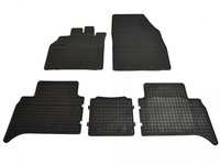 Set covorase auto din cauciuc Renault Scenic 2 2003-2009 culoare Negru, presuri BestAutoVest, 5 buc.