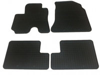 Set covorase auto din cauciuc Toyota Rav 4 3 usi 2000-2005, presuri BestAutoVest, negre, 4 buc.