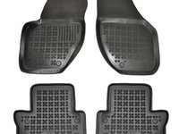 Set covorase auto din cauciuc Volvo V40 2012- culoare Negru, presuri tip tavita marca Rezaw Plast