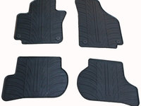 Set covorase auto din cauciuc Vw Golf 5 Plus 2005-, Golf 6 Plus 2009-, Seat Altea 2004-2006, Seat Toledo 3 2005-2012, Negru, Gledring, 4 buc.