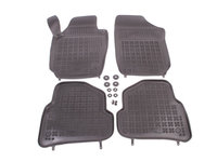 Set covorase auto din cauciuc VW POLO (6R), 08.2009-12.2017, presuri tip tavita marca Rezaw Plast 200110, 4 buc.