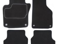 Set Covorase Auto Mocheta Fata + Spate Mammooth Mercedes-Benz C-Class W204 2007-2014 Negru MMT A041 MER130 PRM 01