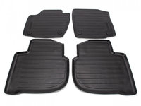 Set covorase cauciuc originale SKODA RAPID/SPACEBACK 2012 - prezent 4buc.