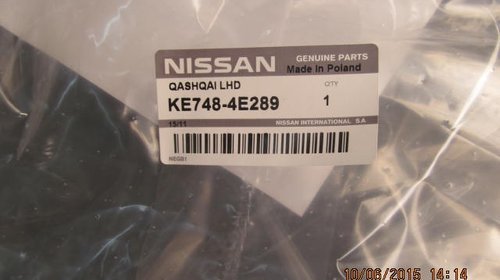 Set covorase interior Nissan QASHQAI Originale KE7484E289