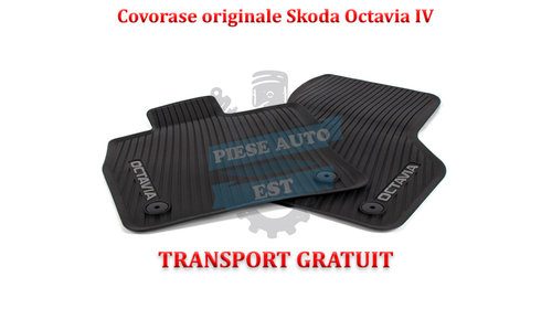 Set covorase originale Skoda Octavia 4 + Transport gratuit