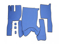 Set covorase piele ecologica truck umbrella pentru volvo fh12 2005-2011 manual, albastru tip 1 UNIVERSAL Universal #6 96338