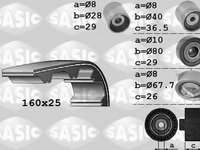 Set curea de distributie AUDI A3 (8P1), SEAT ALTEA (5P1), SKODA LAURA (1Z3) - SASIC 1756059