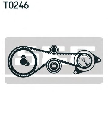 Set curea de distributie AUDI A4 (8K2, B8) - Cod intern: W20035446 - LIVRARE DIN STOC in 24 ore!!!