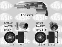 Set curea de distributie AUDI A6 limuzina (4B2, C5), AUDI A6 Avant (4B5, C5), AUDI A4 (8E2, B6) - SASIC 1756053