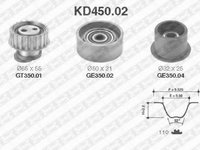 Set curea de distributie BMW 3 limuzina (E30), BMW 3 Touring (E30), BMW 3 Cabriolet (E30) - SNR KD450.02