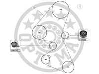 Set curea de distributie Citroen BERLINGO I caroserie (M_), Citroen BERLINGO (MF), PEUGEOT RANCH caroserie (5) - OPTIMAL SK-1424