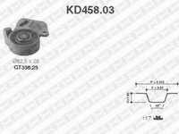 Set curea de distributie FIAT STRADA I (138A), FIAT 127, FIAT FIORINO (127) - SNR KD458.03