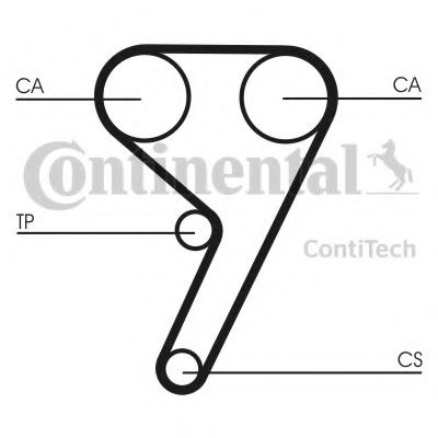 Set curea de distributie FORD FIESTA Mk IV (JA_, J