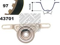 Set curea de distributie FORD SIERRA hatchback (GBC, GBG), FORD SIERRA (GBG, GB4), FORD SIERRA combi (BNG) - MAPCO 23701