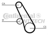 Set curea de distributie MITSUBISHI GALANT Mk VI (EA_) - OEM - CONTITECH: CT1109K2 - Cod intern: W02203518 - LIVRARE DIN STOC in 24 ore!!!