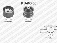 Set curea de distributie NISSAN SERENA (C23M), NISSAN NOMAD bus (C22), NISSAN NOMAD caroserie (C22) - SNR KD468.06