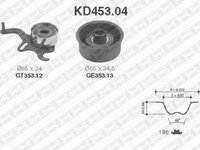 Set curea de distributie OPEL COMBO (71_), OPEL VITA B (73_, 78_, 79_), OPEL ASTRA F (56_, 57_) - SNR KD453.04