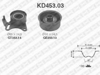 Set curea de distributie OPEL MONZA E (39_, 49_), OPEL KADETT E combi (35_, 36_, 45_, 46_), OPEL KADETT E hatchback (33_, 34_, 43_, 44_) - SNR KD453.0