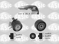 Set curea de distributie PEUGEOT 607 limuzina (9D, 9U), PEUGEOT 307 (3A/C), PEUGEOT 307 SW (3H) - SASIC 1750014