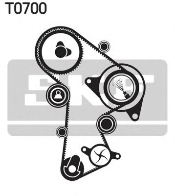 Set curea de distributie VW BEETLE Cabriolet (5C7)