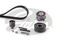 Set curea de distributie VW TOURAN (1T1, 1T2), AUDI A3 (8P1), VW RABBIT V (1K1) - GATES K015607XS