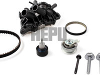 Set curea distributie cu pompa apa AUDI A1 A1 CITY CARVER A3 Q2 SEAT ARONA ATECA IBIZA IV IBIZA IV SC IBIZA IV ST IBIZA V LEON LEON SC 1.0-1.6 08.12- HEPU PK06871