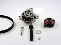 Set curea distributie cu pompa apa AUDI A6 C4 VW LT 28-35 II LT 28-46 II TRANSPORTER IV 2.4D/2.5D 07.90-07.06 HEPU PK05748