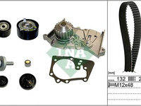 Set curea distributie + pompa apa RENAULT Clio III Grandtour (An fabricatie 02.2008 - 12.2012, 109 - 128 CP, Benzina) - OEM - INA: 530063930 |530 0639 30 - LIVRARE DIN STOC in 24 ore!!!