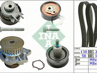 Set curea distributie + pompa apa SKODA Octavia II Combi (1Z5) (An fabricatie 05.2006 - 06.2013, 80 CP, Benzina) - OEM - INA: 530053830 |530 0538 30 - LIVRARE DIN STOC in 24 ore!!!