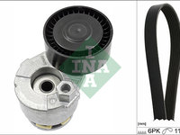 Set curea transmisie cu caneluri (529011710 INA) DACIA,NISSAN,RENAULT