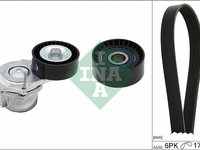 Set curea transmisie cu caneluri (529031210 INA) CHEVROLET,OPEL,VAUXHALL