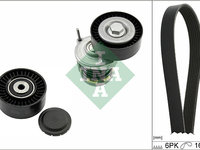 Set curea transmisie cu caneluri (529046710 INA) AUDI,VW