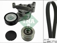 Set curea transmisie cu caneluri AUDI A3 (8P1), VW RABBIT V (1K1), SEAT ALTEA (5P1) - INA 529 0023 10